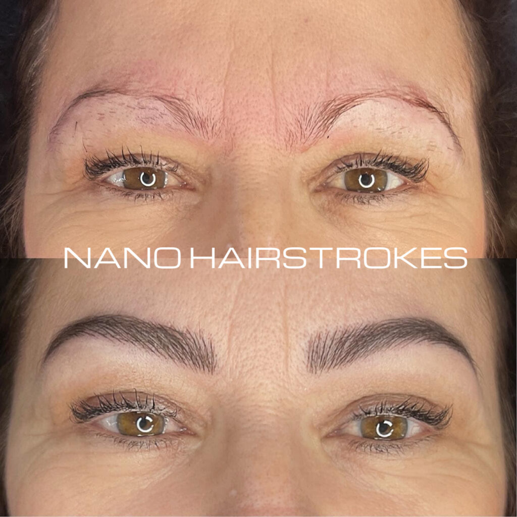 Nano hairstrokes